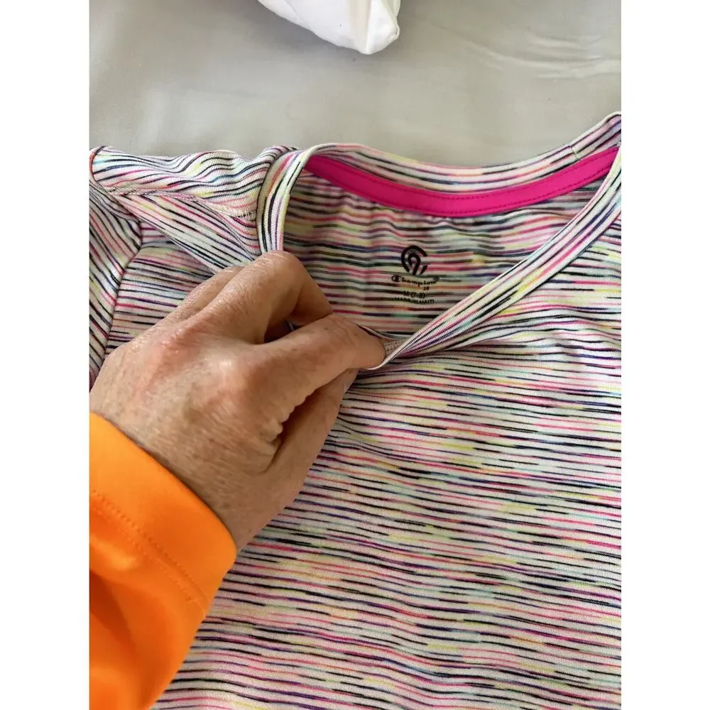 C9 Neon Multi Color Athletic Shirt And Skirt size 7